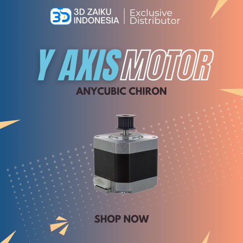 Anycubic Mega X Motor for Y Axis with Timing Pulley